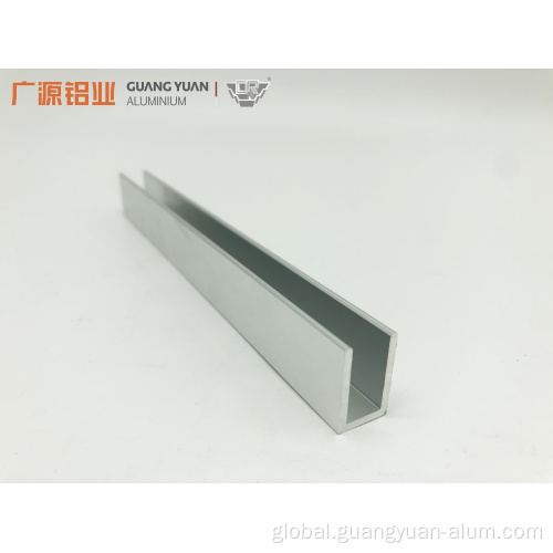 Aluminum Square Tube Aluminium Extrusion Profile U Shape Supplier